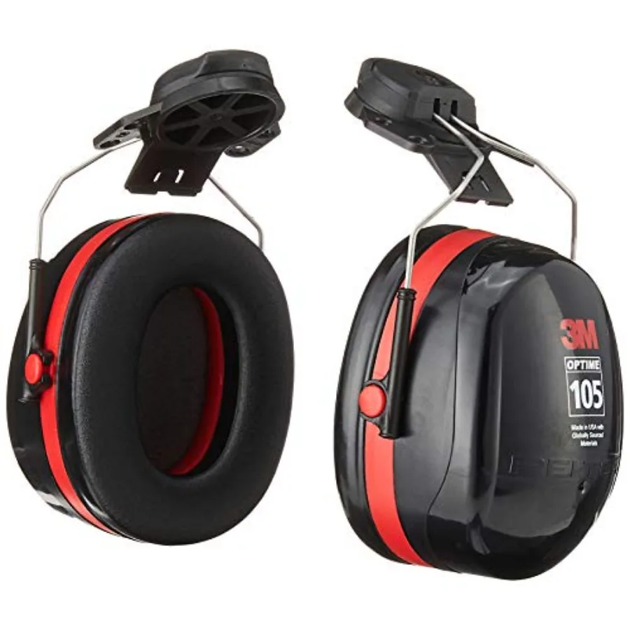 Peltor Optime 105 Helmet Attachable Earmuff Ear Protectors for Industrial and Construction Environments High-Performance Hearin
Peltor Optime 105 Helmet Attachable Earmuff Ear Protectors for Industrial and Construction Environments High-Performance Hearin