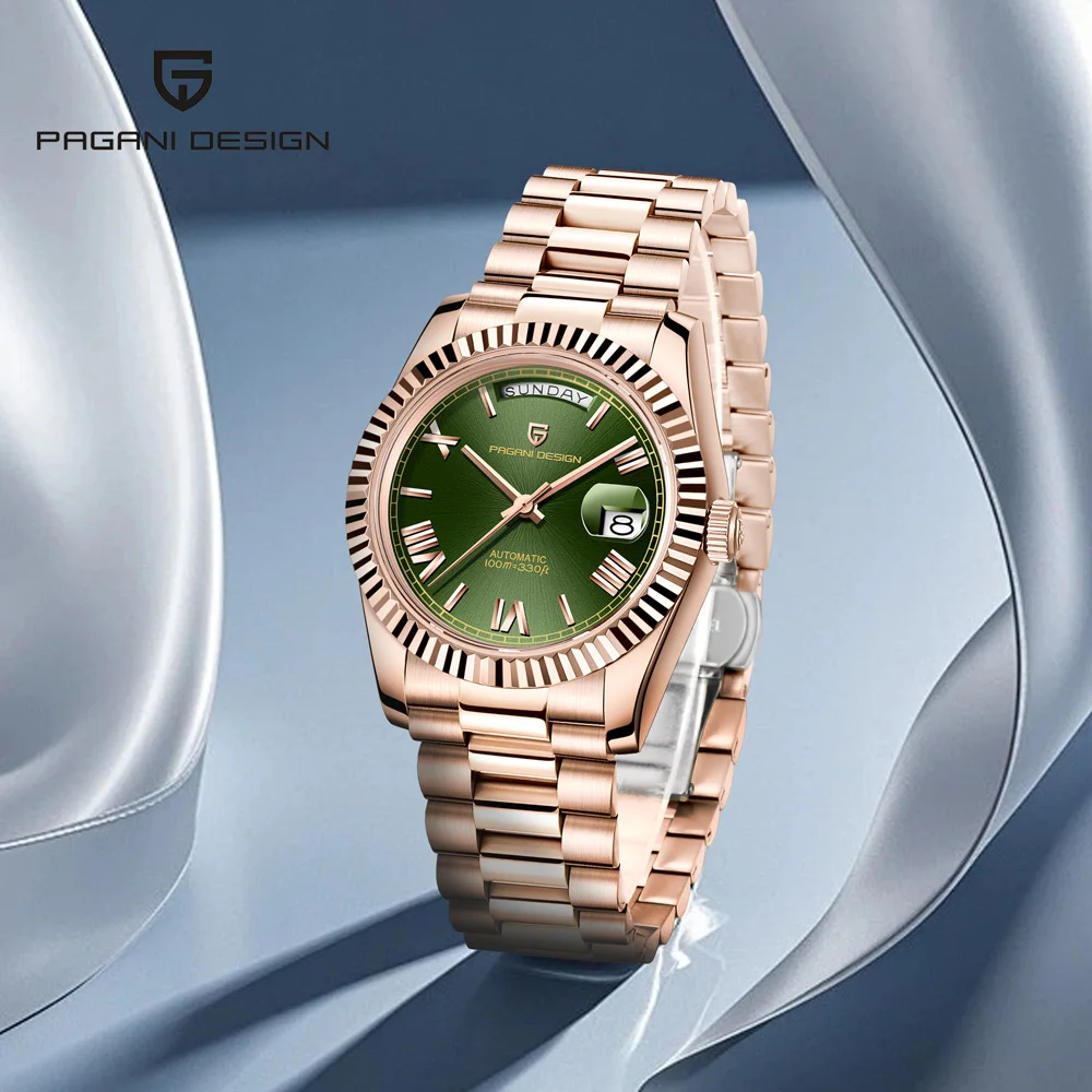 PAGANI DESIGN Men's Watch Luxury Rose Gold DD36 Mechanical Watch For Men Sapphire Crystal Mirror Waterproof Automatic Date Watch
PAGANI DESIGN Men's Watch Luxury Rose Gold DD36 Mechanical Watch For Men Sapphire Crystal Mirror Waterproof Automatic Date Watch