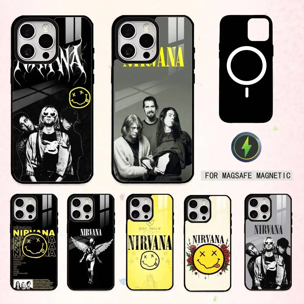 COOL BAND N-Nirvana Phone Case For iPhone17,16,15,14,13,12,11 Plus,Pro Max Magnetic For Magsafe Wireless Charging
COOL BAND N-Nirvana Phone Case For iPhone17,16,15,14,13,12,11 Plus,Pro Max Magnetic For Magsafe Wireless Charging