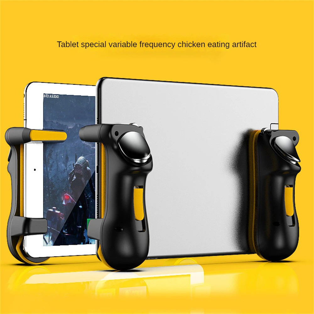 4/6 Finger Game Joystick Trigger Handle L1R1 Sensitive Shoot Aim Trigger Gamepad Grip For iPad Tablet PUBG Game Accessories
4/6 Finger Game Joystick Trigger Handle L1R1 Sensitive Shoot Aim Trigger Gamepad Grip For iPad Tablet PUBG Game Accessories