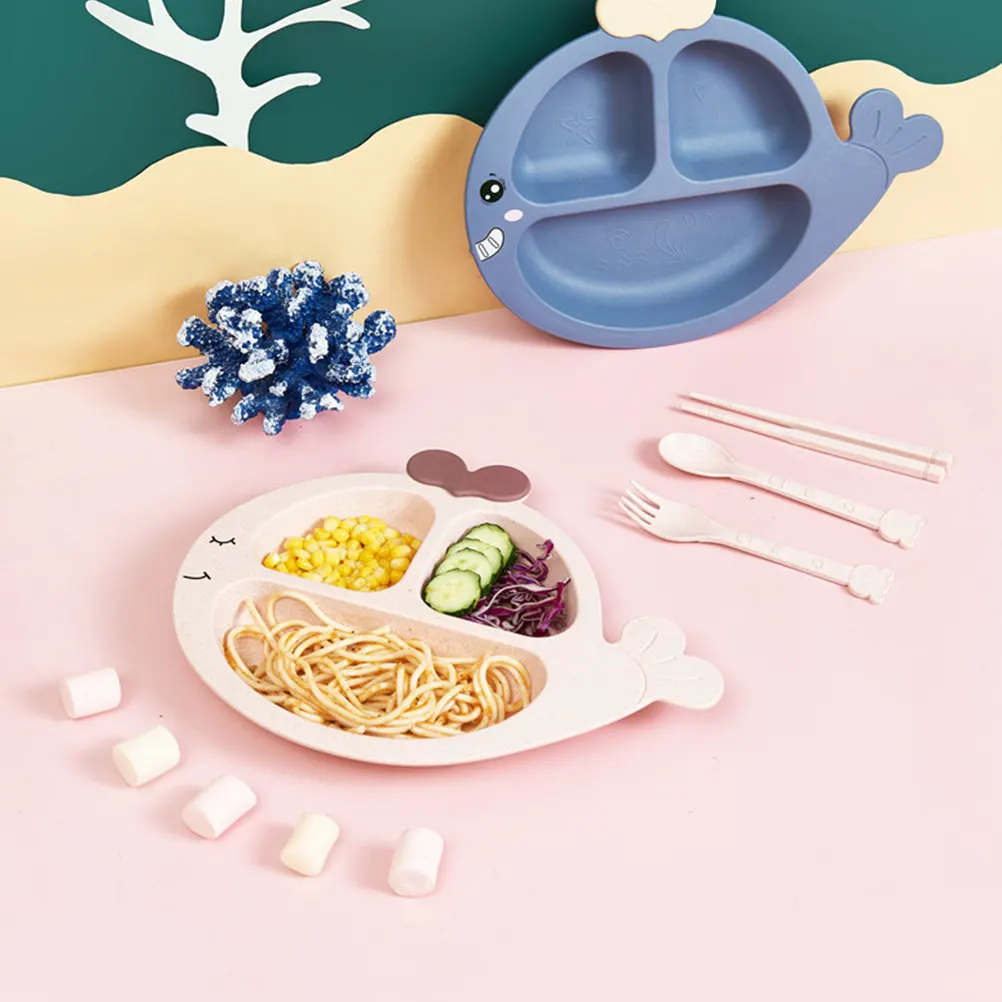 1Set Whale Baby Divided Plate Set Smooth Edge Unbreakable High-Elastic Toddler Feeding Bowl for Healthy Eating Concentration
1Set Whale Baby Divided Plate Set Smooth Edge Unbreakable High-Elastic Toddler Feeding Bowl for Healthy Eating Concentration