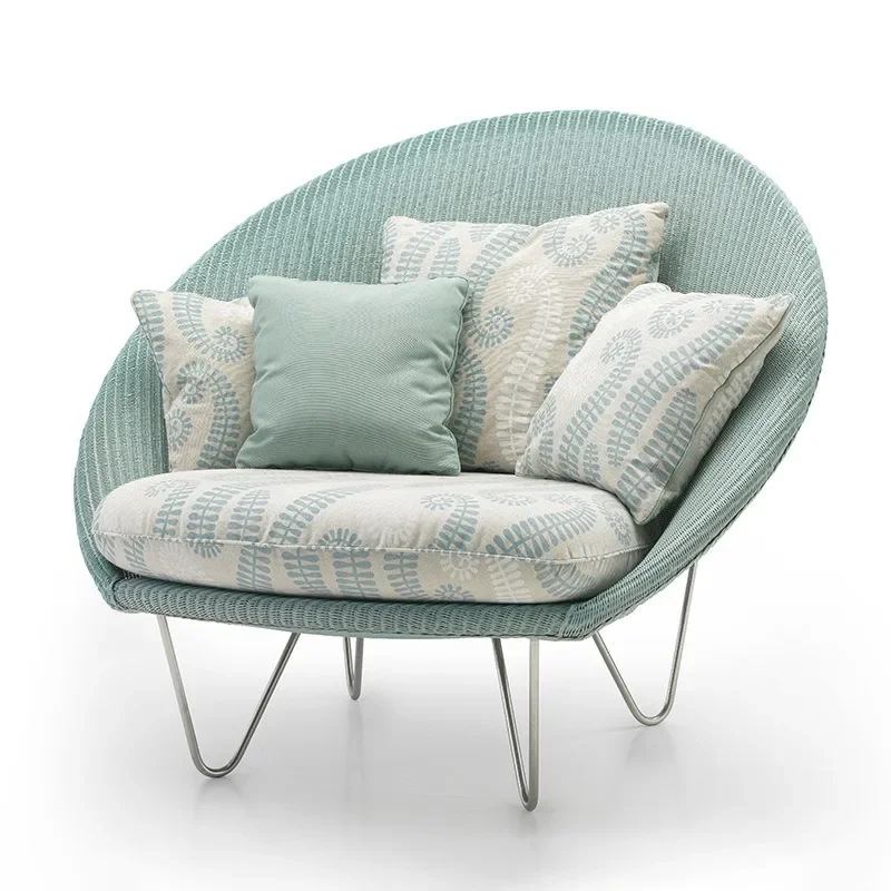 Balcony small sofa outdoor lazy rattan chair round casual single sofa chair
Balcony small sofa outdoor lazy rattan chair round casual single sofa chair