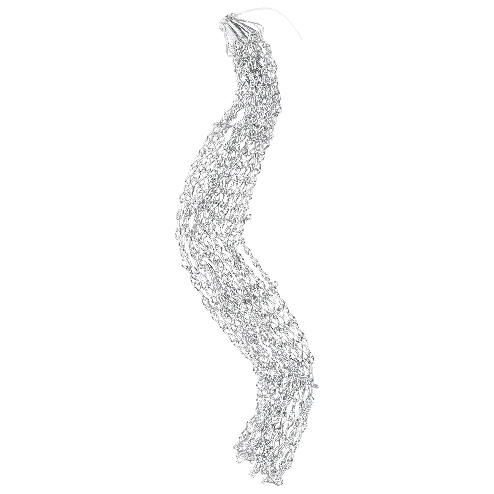 Steel Chain Basketball Net Rust-Proof Heavy-Duty Outdoor Indoor Standard Fit Chain Net for Basketball Court Play
Steel Chain Basketball Net Rust-Proof Heavy-Duty Outdoor Indoor Standard Fit Chain Net for Basketball Court Play