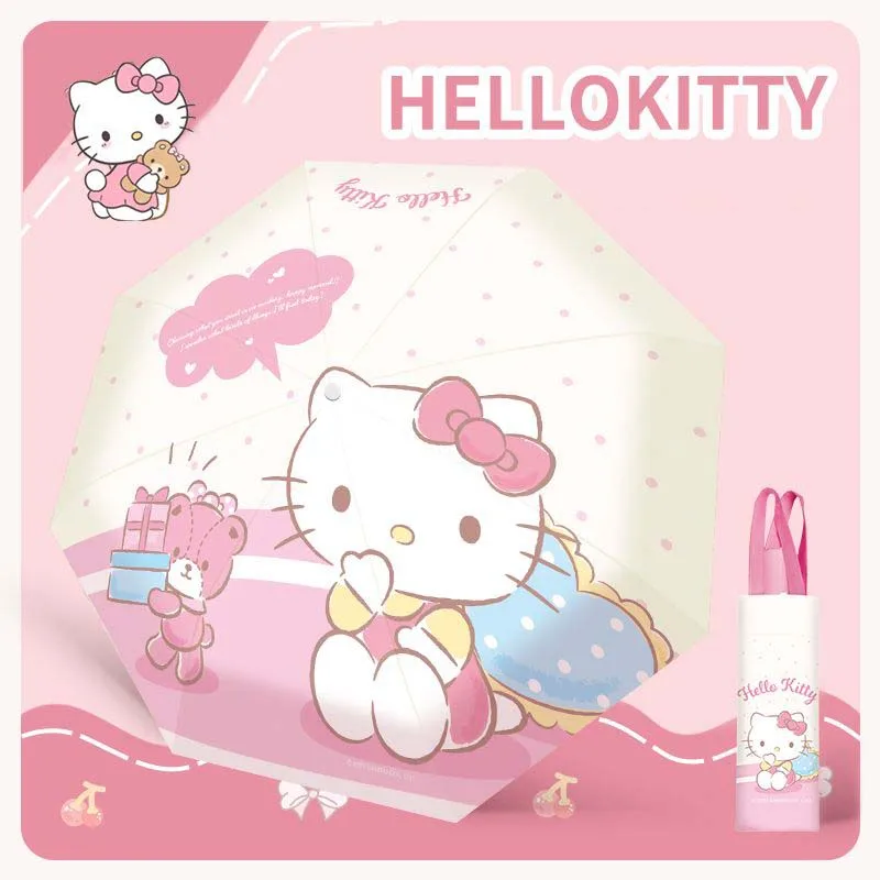 Sanrio Licensed Hello Kitty Automatic Folding Umbrella Black Coating UV Protection Sun Rain Dual Use Portable Cute Daily Outdoor
Sanrio Licensed Hello Kitty Automatic Folding Umbrella Black Coating UV Protection Sun Rain Dual Use Portable Cute Daily Outdoor