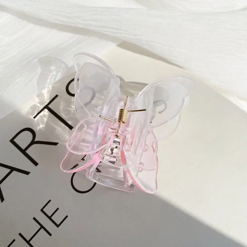 New Colorful Butterfly Hair Claw Clip Matte Gradient Hair Clip Hair Accessories Transparent Barrette Women
New Colorful Butterfly Hair Claw Clip Matte Gradient Hair Clip Hair Accessories Transparent Barrette Women