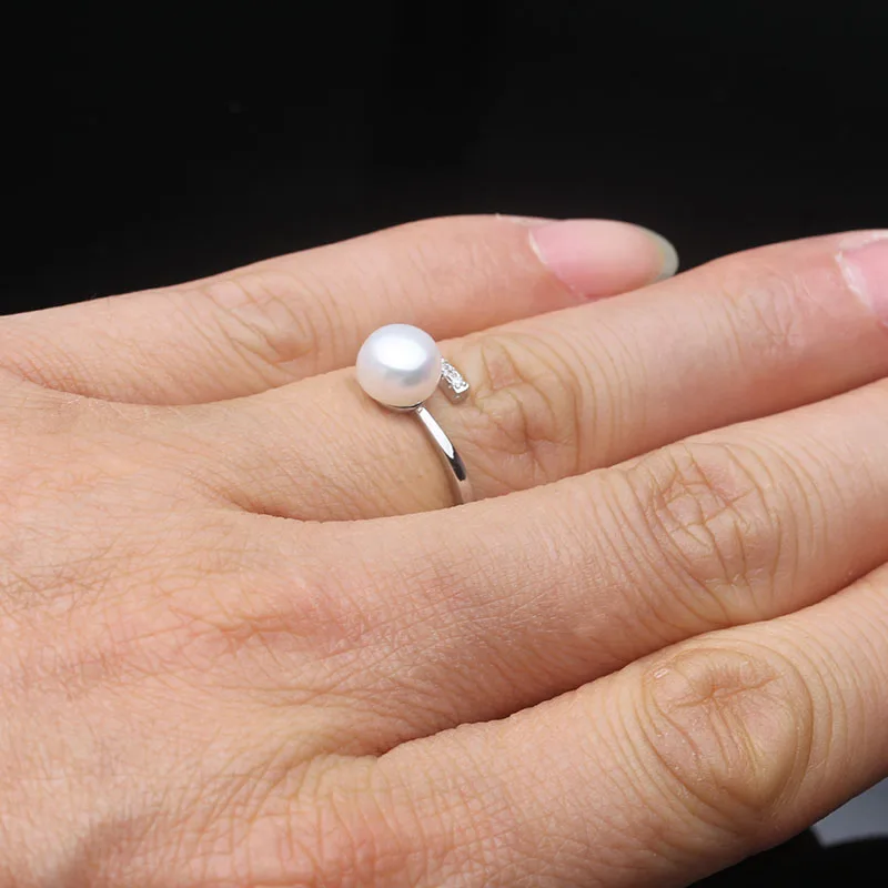 Freshwater Natural Black Pearl Rings,Vintage 925 Silver Adjustable Pearl Ring Mother Wife Birthday Gift
Freshwater Natural Black Pearl Rings,Vintage 925 Silver Adjustable Pearl Ring Mother Wife Birthday Gift