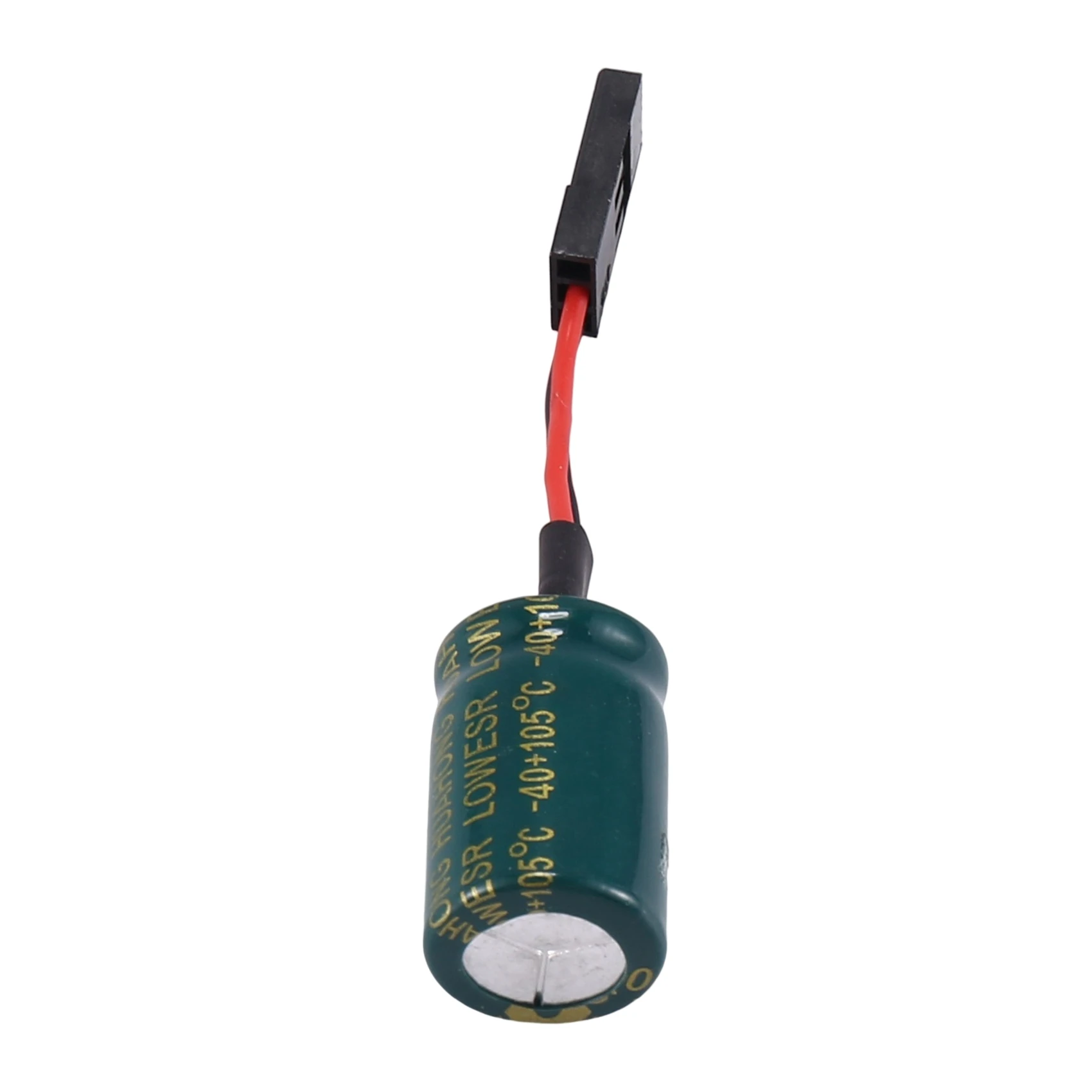 5Pcs 3300UF 16V Voltage Protector A3 Flight Control Receiver Large Capacitor Protector With Plug For RC Drones FUTABA
5Pcs 3300UF 16V Voltage Protector A3 Flight Control Receiver Large Capacitor Protector With Plug For RC Drones FUTABA