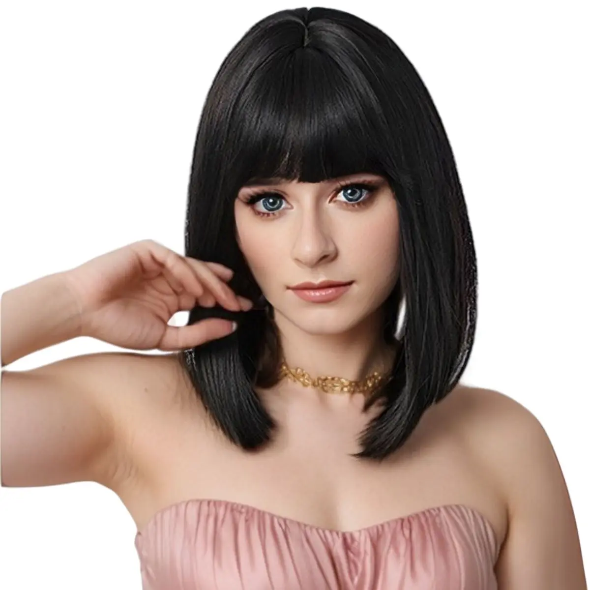 Anxin Short Black Natural Fashion Style Bob Synthetic Wig for Women Daily Life
Anxin Short Black Natural Fashion Style Bob Synthetic Wig for Women Daily Life