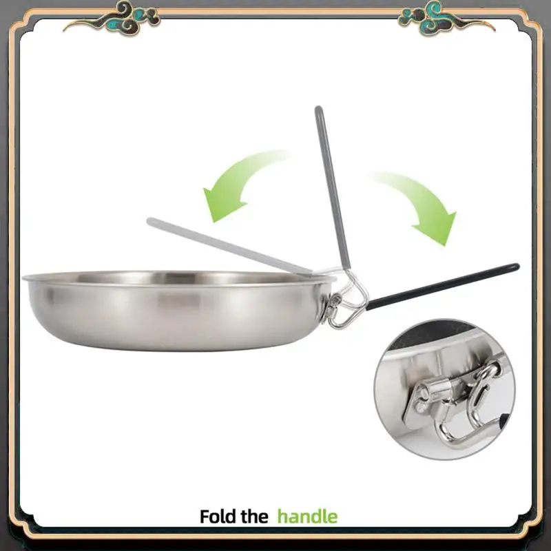 1 PCS Outdoor Stainless Steel Honeycomb Shading Non-Stick Pan Camping BBQ Frying Pan Induction Cooker Gas Stove Folding Wok
1 PCS Outdoor Stainless Steel Honeycomb Shading Non-Stick Pan Camping BBQ Frying Pan Induction Cooker Gas Stove Folding Wok