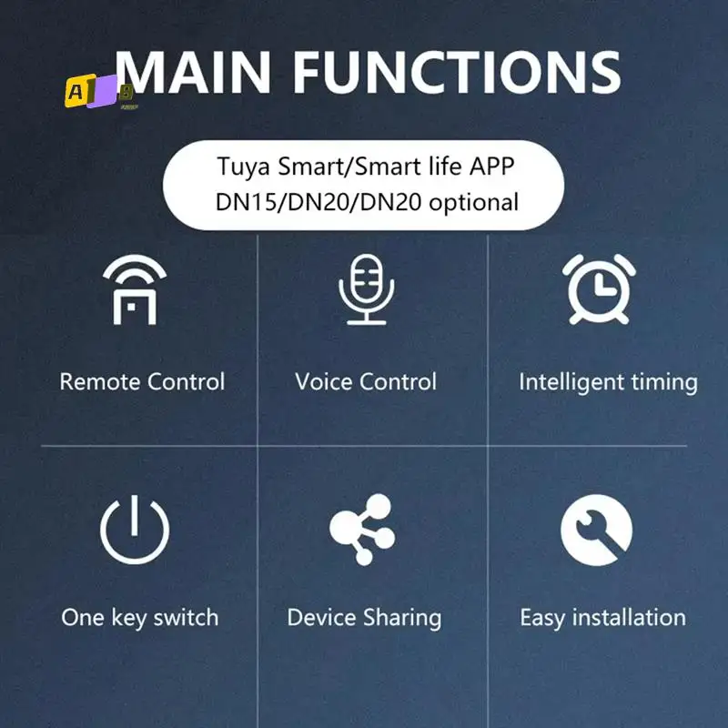 A08F-Tuya Smart Wi-Fi водяной клапан Zigbee газовый обратный клапан DN15 беспроводной таймер управления работает + Alexa Google Home
A08F-Tuya Smart Wi-Fi водяной клапан Zigbee газовый обратный клапан DN15 беспроводной таймер управления работает + Alexa Google Home