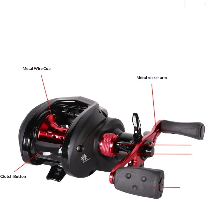 Outdoorpro Baitcasting Reel Lightweight Long Cast Anti Backlash Fishing Reel For Bass Freshwater Saltwater Angling Fishing
Outdoorpro Baitcasting Reel Lightweight Long Cast Anti Backlash Fishing Reel For Bass Freshwater Saltwater Angling Fishing
