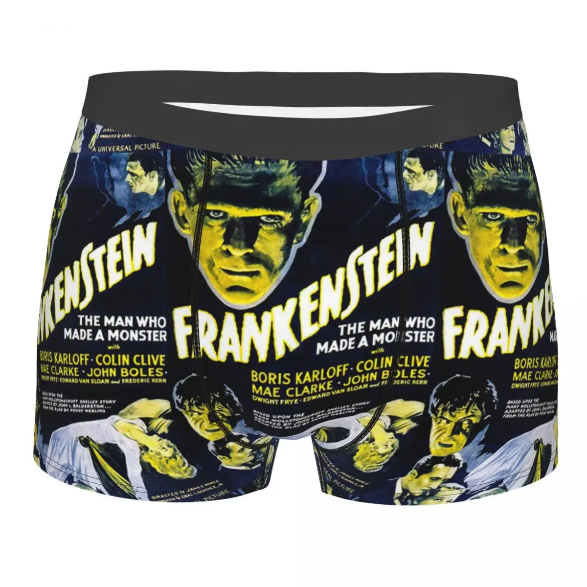 Трусы-боксеры Frankenstein мужские, классические шорты из фильма ужасов, мягкое нижнее белье
Трусы-боксеры Frankenstein мужские, классические шорты из фильма ужасов, мягкое нижнее белье