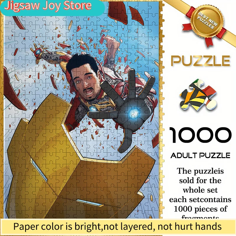 of Marvel Iron Man Themed Seamless Puzzles W1.7-84, Featuring a Broken Armor Effect Scene Design, Durable And Thick Puzzles, S
of Marvel Iron Man Themed Seamless Puzzles W1.7-84, Featuring a Broken Armor Effect Scene Design, Durable And Thick Puzzles, S