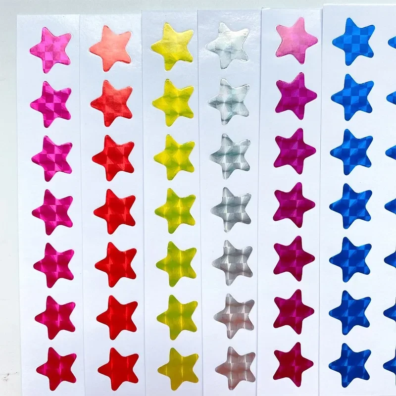 350pcs/lot Laser Color Blank Small Five-pointed Star Sealing Sticker Creative Self-adhesive Decor Material
350pcs/lot Laser Color Blank Small Five-pointed Star Sealing Sticker Creative Self-adhesive Decor Material