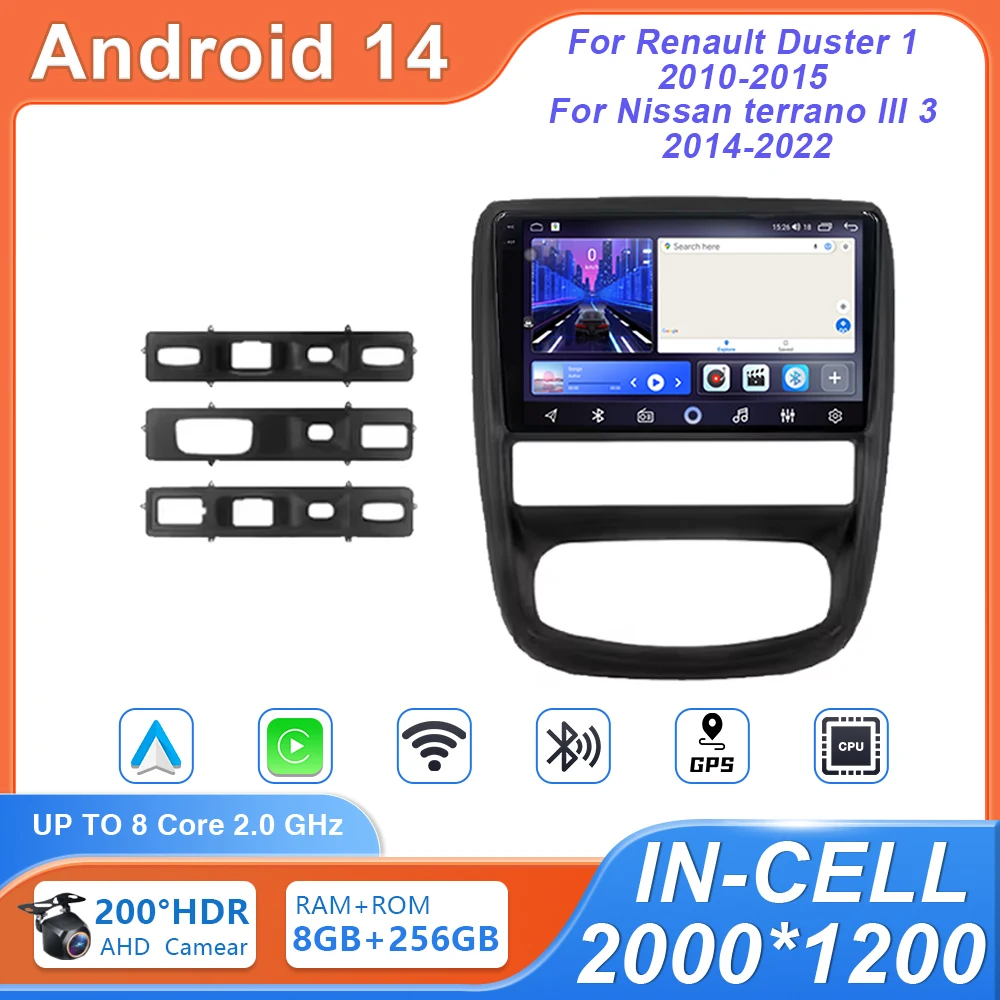 Автомагнитола на Android 14 для Renault Duster 1 2010-2015 для Nissan terrano lll 3 2014-2022, автомобильное радио, экран Carplay, GPS, автоаудио
Автомагнитола на Android 14 для Renault Duster 1 2010-2015 для Nissan terrano lll 3 2014-2022, автомобильное радио, экран Carplay, GPS, автоаудио