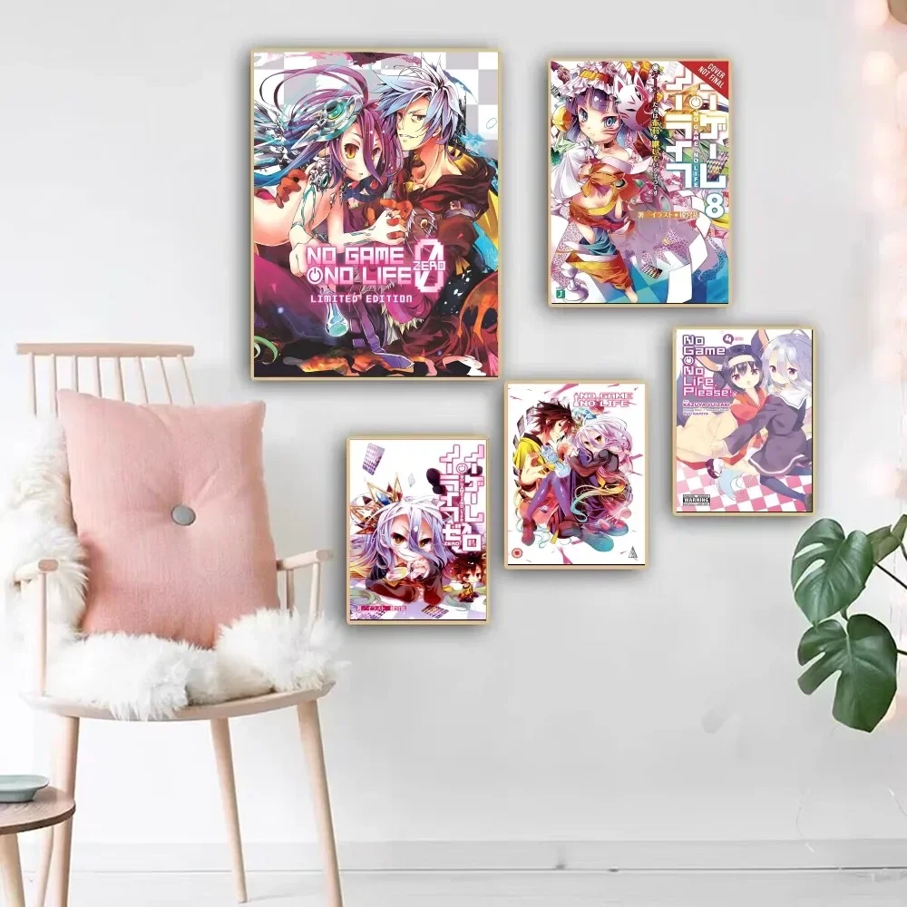 No Game No Life Poster DIY Sticky Poster Waterproof Paper Sticker Coffee House Bar Home Decor
No Game No Life Poster DIY Sticky Poster Waterproof Paper Sticker Coffee House Bar Home Decor