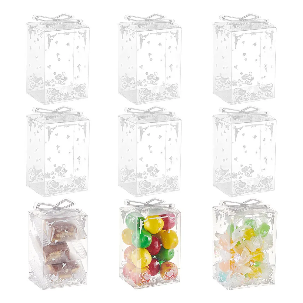 Foldable Transparent PVC Storage boxes Heart Print Gift Case Rectangle Clear 5x4.5x7.6cm
Foldable Transparent PVC Storage boxes Heart Print Gift Case Rectangle Clear 5x4.5x7.6cm