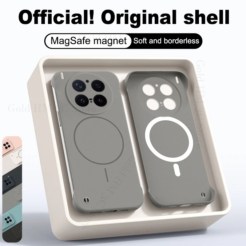 Wireless Charging Frameless Case For vivo X300 Pro Skin Feel Matte Magnetic Magsafing Cover For VIVO X200 Pro mini X100 x300 Pro
Wireless Charging Frameless Case For vivo X300 Pro Skin Feel Matte Magnetic Magsafing Cover For VIVO X200 Pro mini X100 x300 Pro