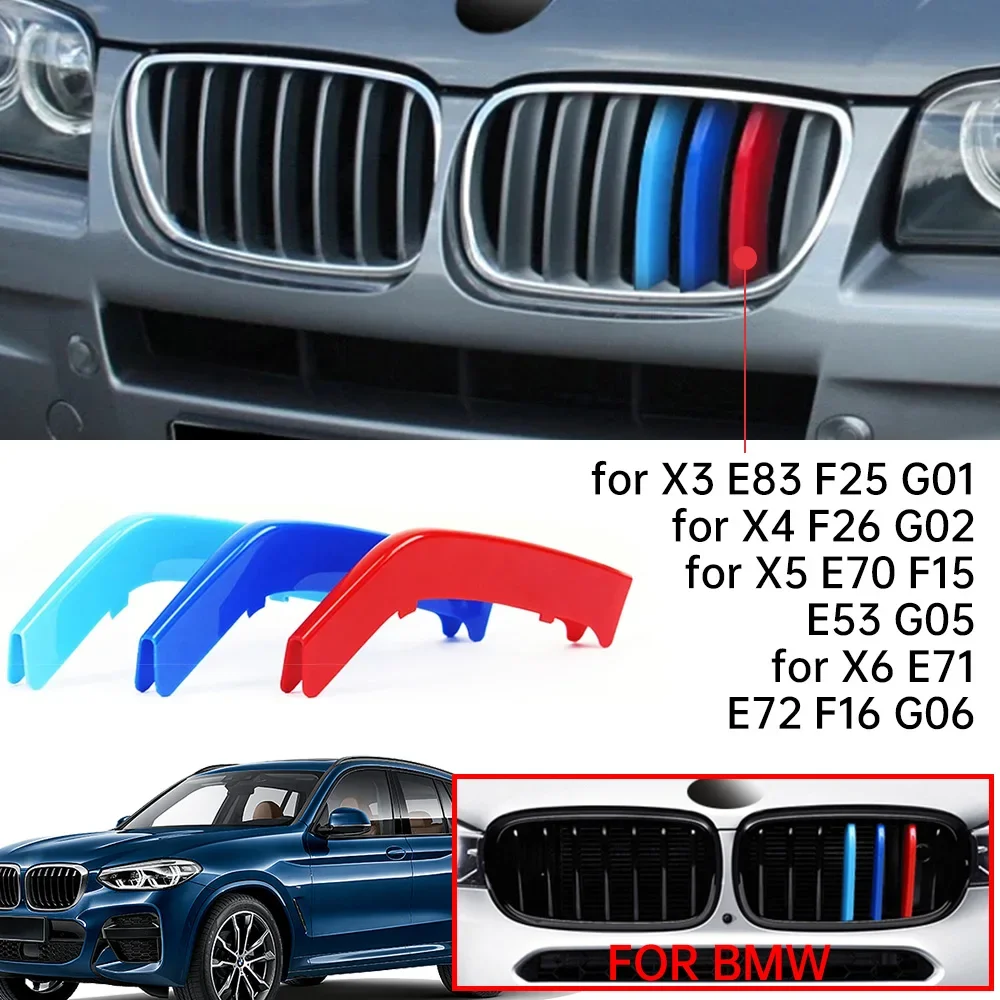 HulitTop 3 шт. накладки на переднюю решетку для BMW 5 серии E60 E61 2004-2010, трехцветная полоса с средней сеткой, пряжка с средней сеткой
HulitTop 3 шт. накладки на переднюю решетку для BMW 5 серии E60 E61 2004-2010, трехцветная полоса с средней сеткой, пряжка с средней сеткой