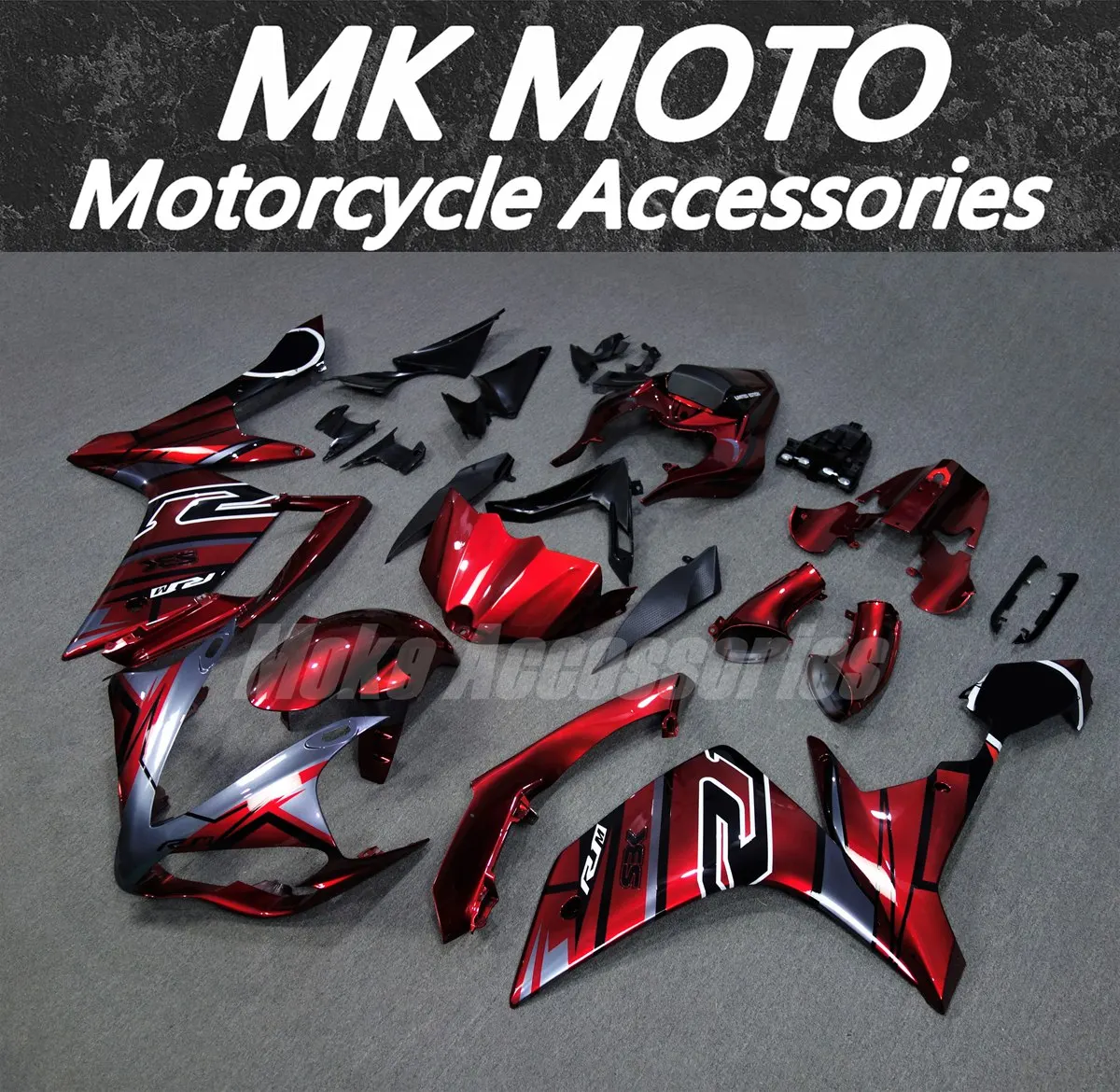 Moke moto Motorcycle Fairings Kit Fit For Yzf R1 2007-2008 Bodywork Set High Quality Abs Injection New Red Black Gray
Moke moto Motorcycle Fairings Kit Fit For Yzf R1 2007-2008 Bodywork Set High Quality Abs Injection New Red Black Gray