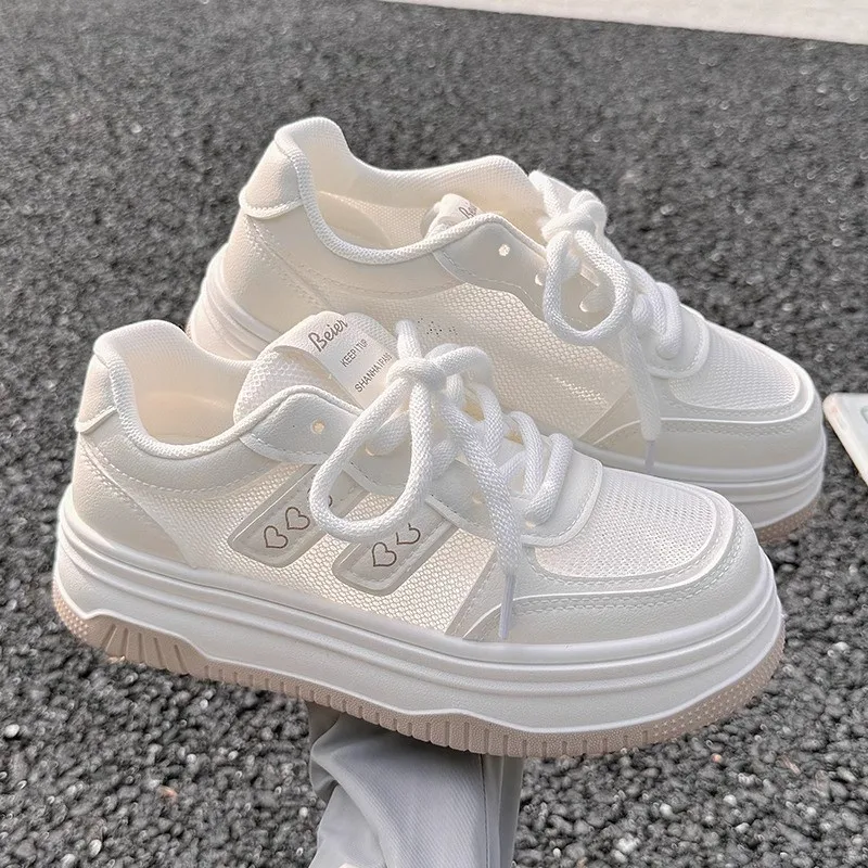 2025 New White Sneakers Hollow Out Flats Breathable Mesh Platform Sneakers Women Chunky Sole Summer Casual Canyoneering Shoes
2025 New White Sneakers Hollow Out Flats Breathable Mesh Platform Sneakers Women Chunky Sole Summer Casual Canyoneering Shoes