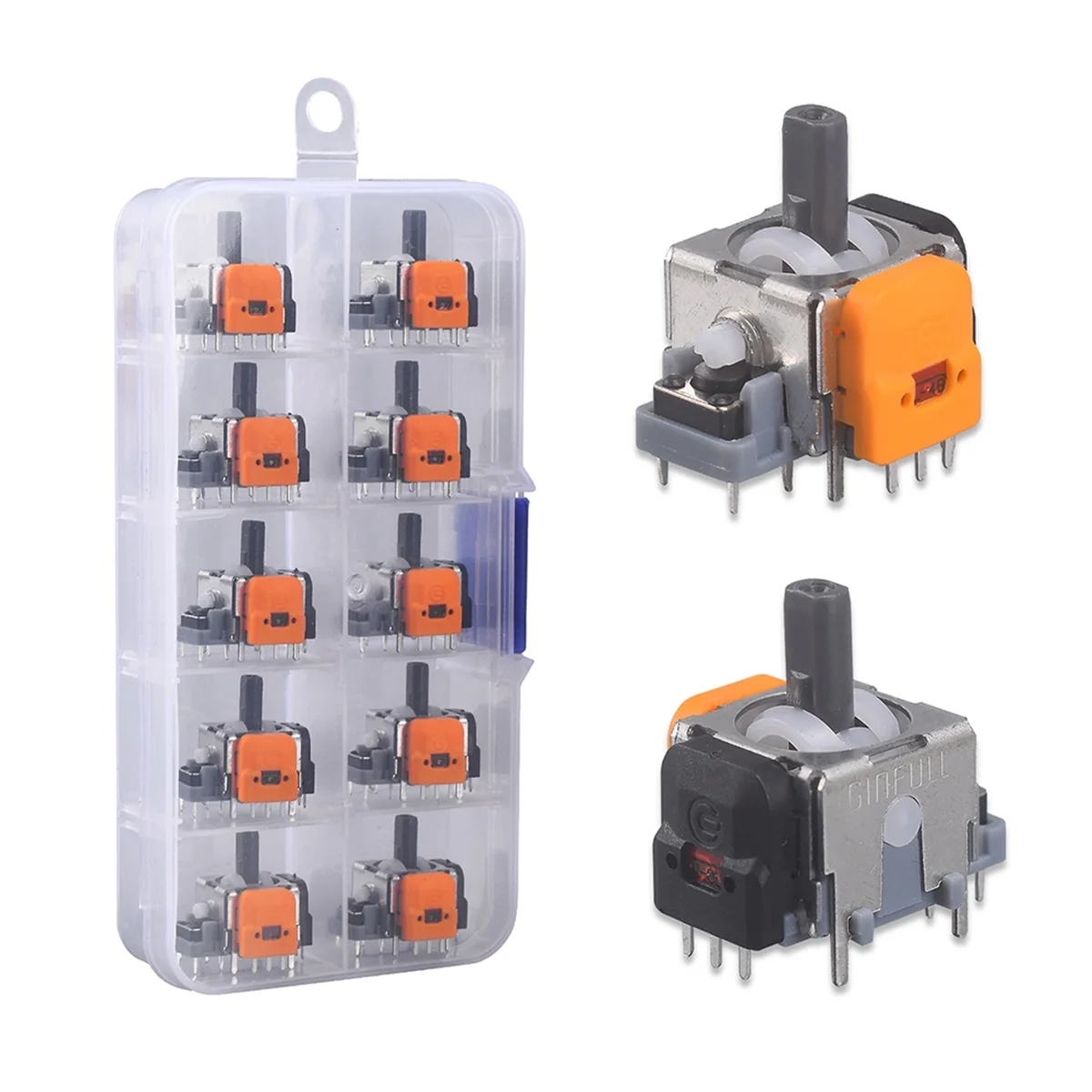 T06C-10Pcs 3D Hall Effect Joystick Adjustable No Drifting Thumbsticks Game Joystick Module Controller for XBOX
T06C-10Pcs 3D Hall Effect Joystick Adjustable No Drifting Thumbsticks Game Joystick Module Controller for XBOX