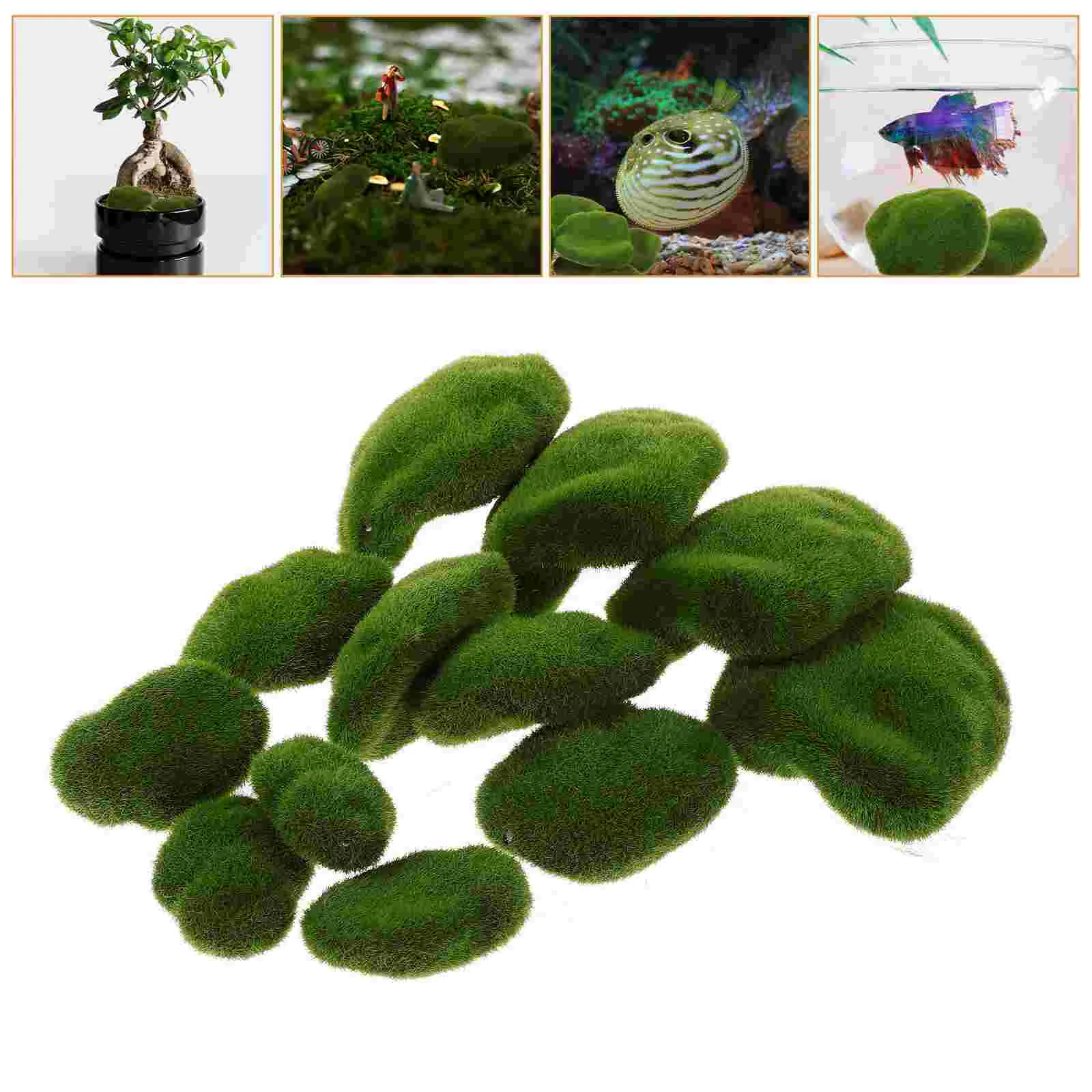 12 Pcs Plant Wall Decoration Moss Stone Props Fake Simulation The Rock Artificial For Accessories Rocks Faux
12 Pcs Plant Wall Decoration Moss Stone Props Fake Simulation The Rock Artificial For Accessories Rocks Faux