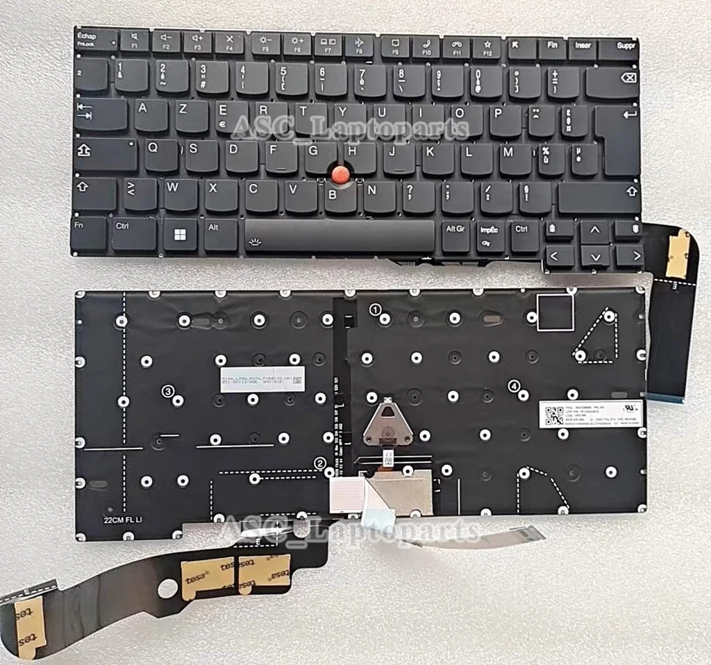 Новая французская клавиатура Clavier AZERTY для Lenovo Thinkpad E14 Gen 5, тип 21JK 21JL 21JR 21JS, черная, с подсветкой, указатель
Новая французская клавиатура Clavier AZERTY для Lenovo Thinkpad E14 Gen 5, тип 21JK 21JL 21JR 21JS, черная, с подсветкой, указатель