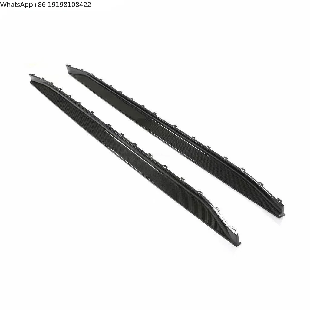 Высококачественный обвес из сухого карбона: накладки на пороги (рокеры) для BMW M3 M4 G80 G82, стиль 3D
Высококачественный обвес из сухого карбона: накладки на пороги (рокеры) для BMW M3 M4 G80 G82, стиль 3D
