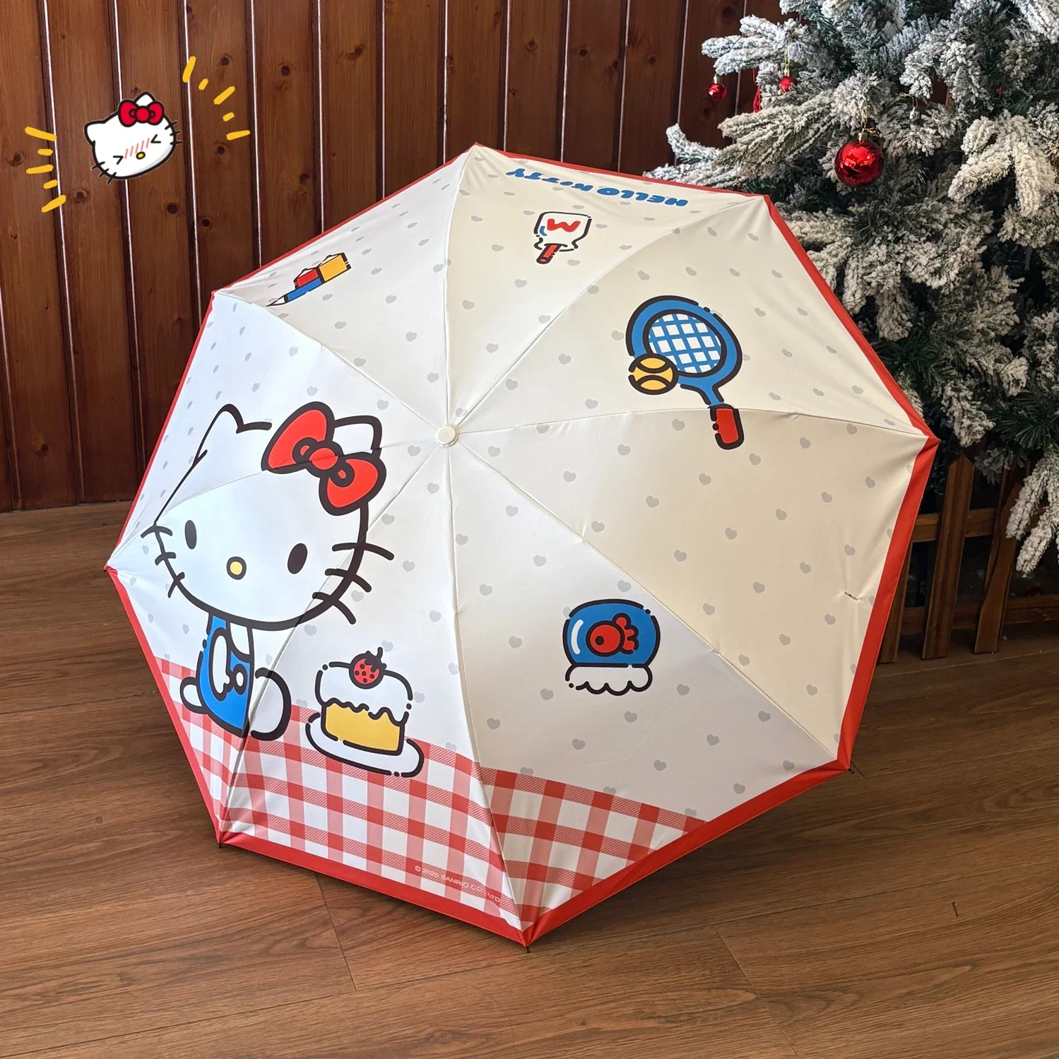 New Hello Kitty Lightweight Travel Umbrella Kawaii Anti-UV Japanese Style Foldable Sun Rain Shield Outdoor Travel Portable Gift
New Hello Kitty Lightweight Travel Umbrella Kawaii Anti-UV Japanese Style Foldable Sun Rain Shield Outdoor Travel Portable Gift