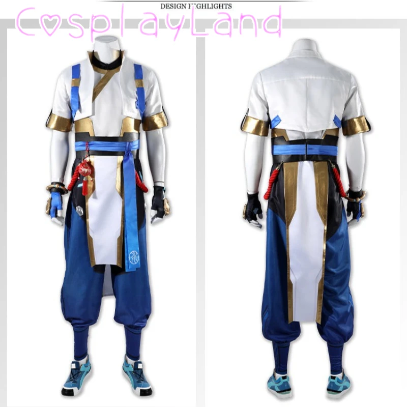 OW Wuyang Cosplay Costume Top Vest Pants Full Set Carnival Halloween Comic Con Game Watch Role Play Men Battle Suit Custom Made
OW Wuyang Cosplay Costume Top Vest Pants Full Set Carnival Halloween Comic Con Game Watch Role Play Men Battle Suit Custom Made