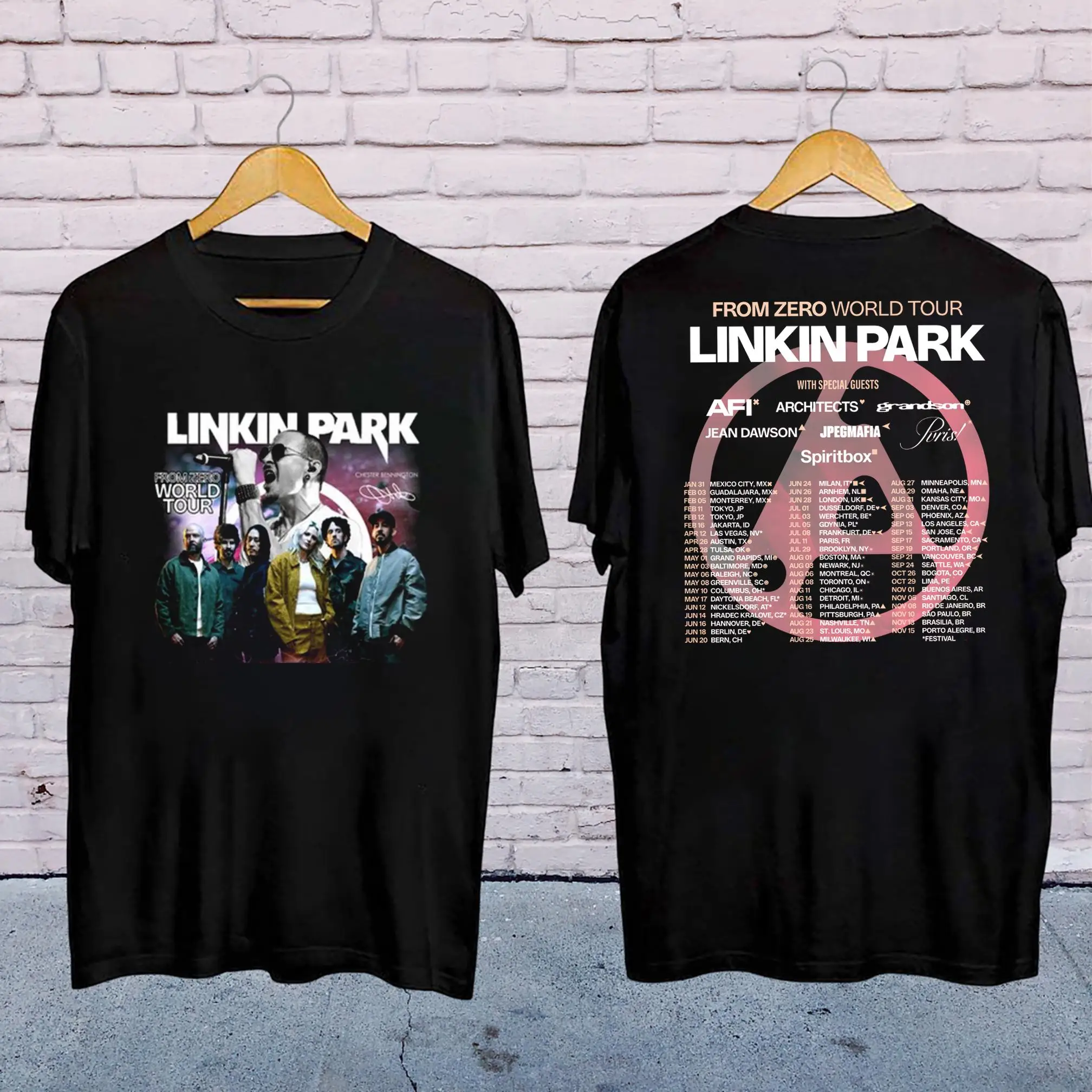 Linkin Park From Zero World Tour Men's and Women's Printed T-Shirt Harajuku Crew Neck Short Sleeve Pop Shirt Fans Gifts Clothing
Linkin Park From Zero World Tour Men's and Women's Printed T-Shirt Harajuku Crew Neck Short Sleeve Pop Shirt Fans Gifts Clothing