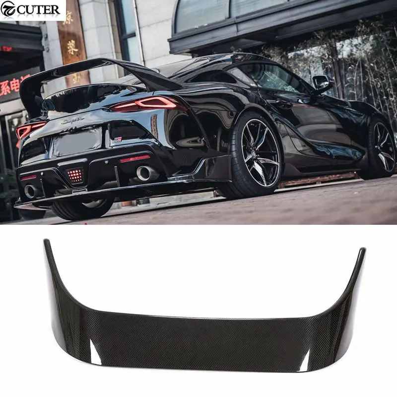 Supra A90 A Style Carbon Fiber FRP Rear Spoiler Wing for Toyota Supra A90 Car Body Kit 2022
Supra A90 A Style Carbon Fiber FRP Rear Spoiler Wing for Toyota Supra A90 Car Body Kit 2022