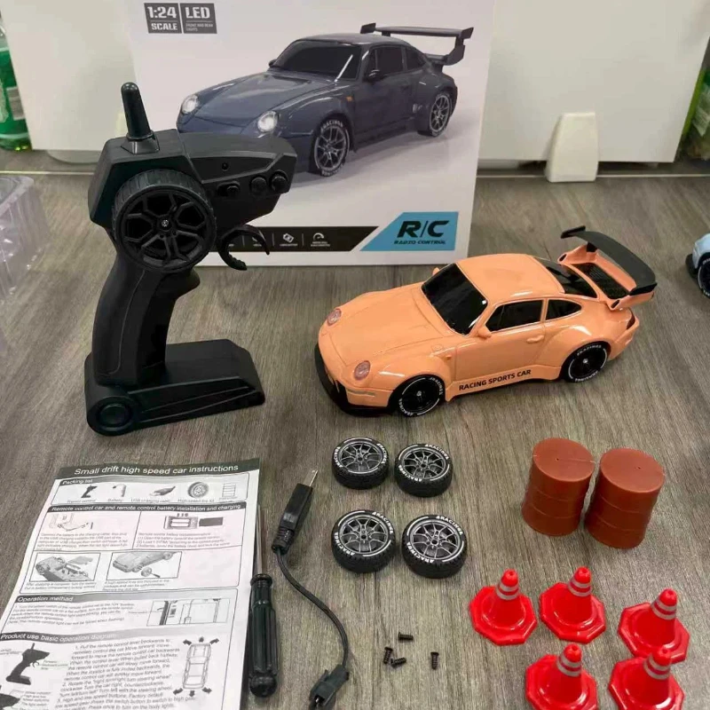 New Hot Upgrade 1:24 RC Drift Car Mini Remote Control Car 4WD Racing 2.4G Radio High Speed Model Vehicle Toys Boys Gift
New Hot Upgrade 1:24 RC Drift Car Mini Remote Control Car 4WD Racing 2.4G Radio High Speed Model Vehicle Toys Boys Gift