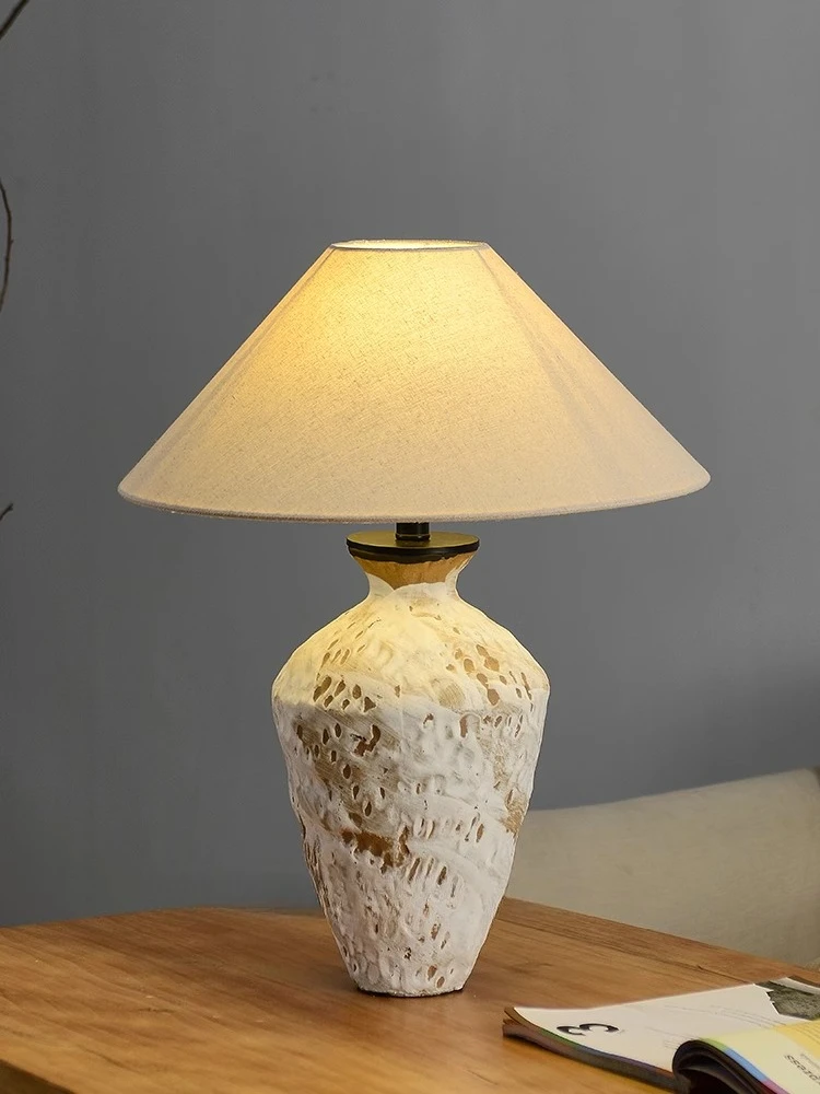 wabi-sabi wind table lamp bedroom bedside lamp decoration, zen new Chinese retro art high sense, designer lamps
wabi-sabi wind table lamp bedroom bedside lamp decoration, zen new Chinese retro art high sense, designer lamps