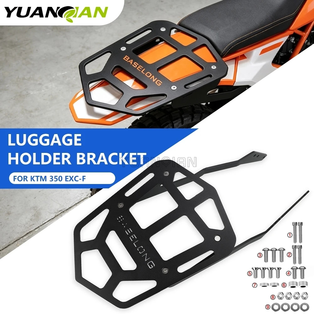 For 350 500 EXC-F 350/500 EXCF EXC F 2017 2018 2019 Motorcycle Rear Luggage Rack Holder Bracket Top Case Mount Plate Parts
For 350 500 EXC-F 350/500 EXCF EXC F 2017 2018 2019 Motorcycle Rear Luggage Rack Holder Bracket Top Case Mount Plate Parts