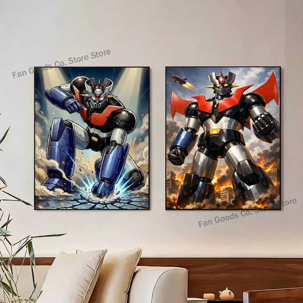 M-Mazinger Z Robot Vintage Poster HD art sticky wall waterproof home living room bedroom bar aesthetic decoration
M-Mazinger Z Robot Vintage Poster HD art sticky wall waterproof home living room bedroom bar aesthetic decoration