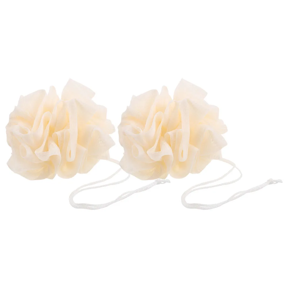 2Pcs Body Bath Portable Exfoliating Ball Washcloths Dualsided Exfoliating Shower Scrubber Travel Holder Bath Ball 
2Pcs Body Bath Portable Exfoliating Ball Washcloths Dualsided Exfoliating Shower Scrubber Travel Holder Bath Ball