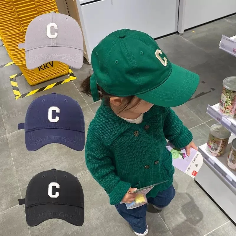 C-Letter Kids Baseball Cap Korean Children Peaked Hat Cotton Boy Girl Outdoor Sun Visors Solid Color Baby Duck Tongue Caps кепка
C-Letter Kids Baseball Cap Korean Children Peaked Hat Cotton Boy Girl Outdoor Sun Visors Solid Color Baby Duck Tongue Caps кепка