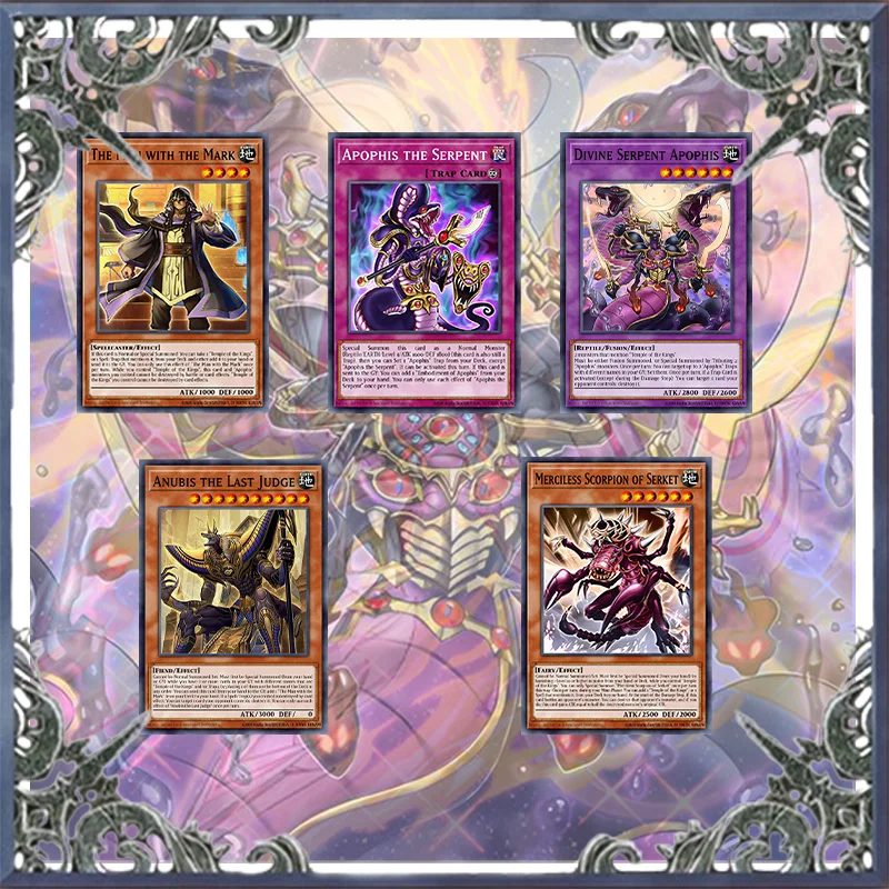 70PCS Anubis Yugioh Card Game Deck Easy Play Not Original Master Duel DIY Deck MD Divine Serpent Apophis
70PCS Anubis Yugioh Card Game Deck Easy Play Not Original Master Duel DIY Deck MD Divine Serpent Apophis
