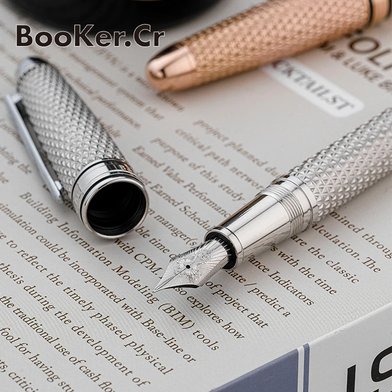 New Fountain Pen NO.6 Nib For BooKer.Cr Flame Diamond Pattern 0.5mm Nib Business Office Ink Pen Student Stationery Supplies
New Fountain Pen NO.6 Nib For BooKer.Cr Flame Diamond Pattern 0.5mm Nib Business Office Ink Pen Student Stationery Supplies