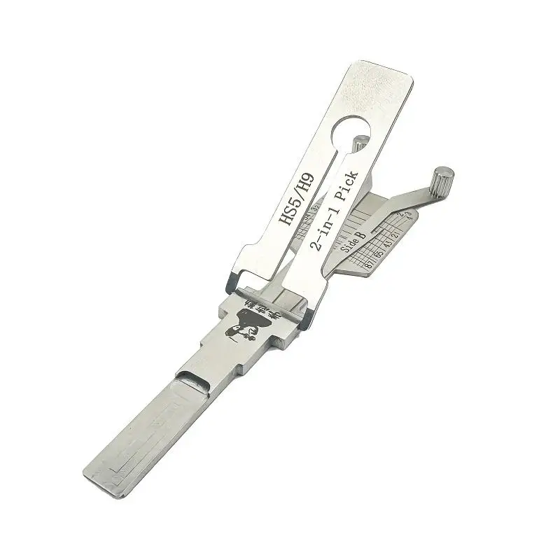 Original Lishi HS5/H9 2 in 1 Lock Pick Decoder Ignition Car door open for Hongqi HS5 and Hongqi H9 Models Vertical milling
Original Lishi HS5/H9 2 in 1 Lock Pick Decoder Ignition Car door open for Hongqi HS5 and Hongqi H9 Models Vertical milling