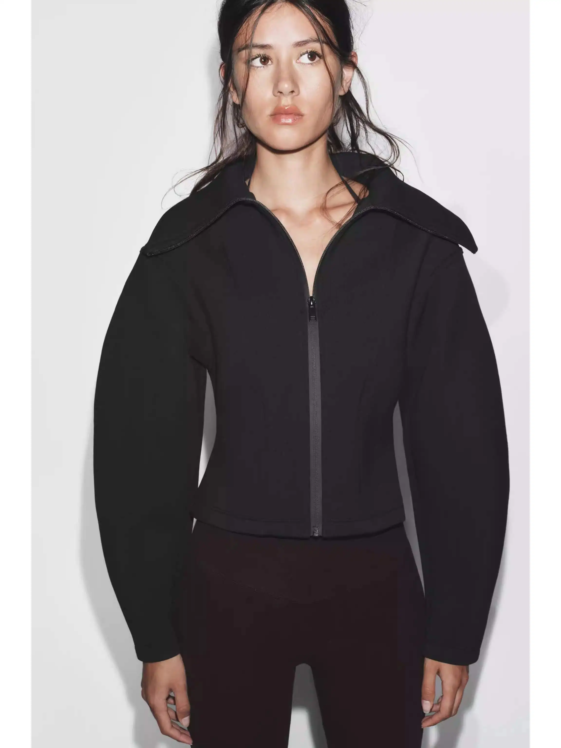 Spring New Arrival Women's Casual Long Sleeve Collared Slim Fit Effect Outerwear Standard Style Zipper Closure Color
Spring New Arrival Women's Casual Long Sleeve Collared Slim Fit Effect Outerwear Standard Style Zipper Closure Color