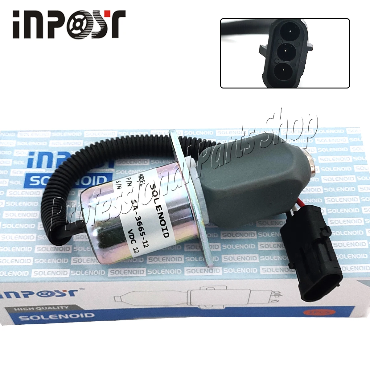 Shutoff Solenoid SA-3665-12 SA-4754-12 1753ES-12A6UC3B1S 12V For Cummins Yanmar
Shutoff Solenoid SA-3665-12 SA-4754-12 1753ES-12A6UC3B1S 12V For Cummins Yanmar