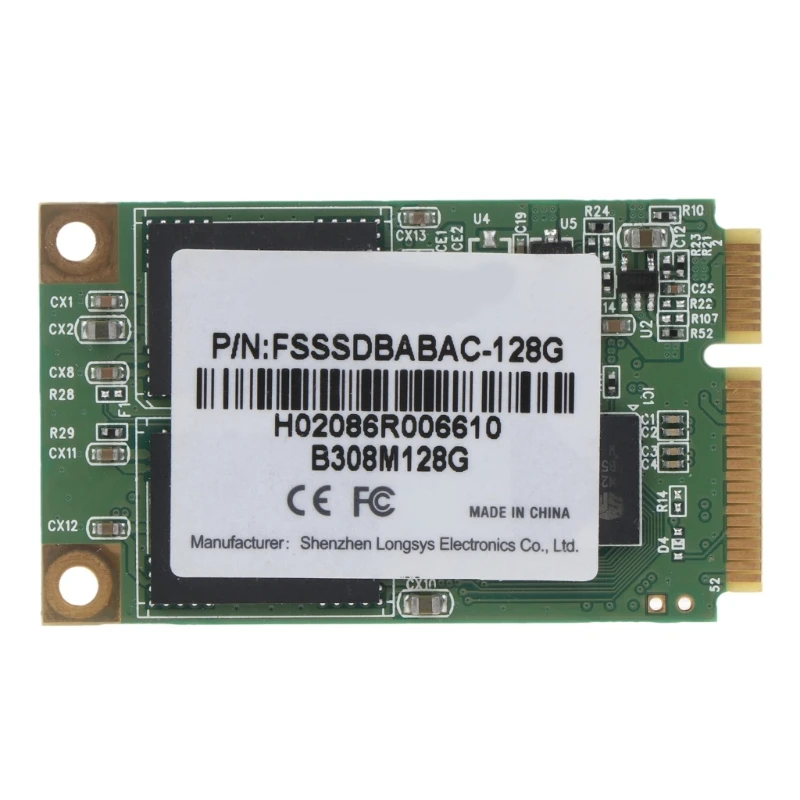 mSATA SSD 128 ГБ, 6 Гбит/с, быстрый твердотельный диск, низкое энергопотребление и отсутствие шума
mSATA SSD 128 ГБ, 6 Гбит/с, быстрый твердотельный диск, низкое энергопотребление и отсутствие шума