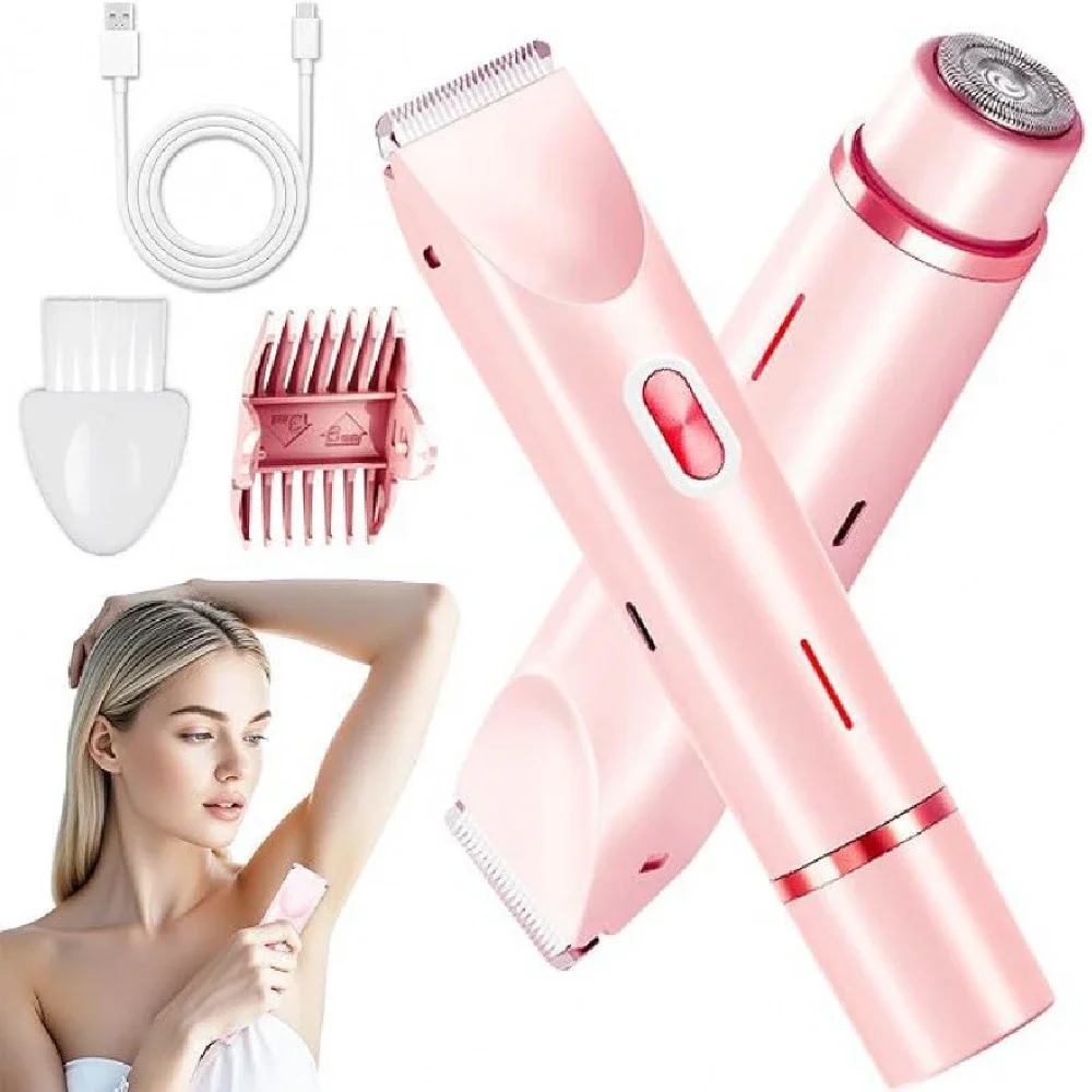 Electric Shaver for Women Electric Razor for Womens Bikini Legs Underarm Public Hairs Rechargeable Trimmer with Detachable Head
Electric Shaver for Women Electric Razor for Womens Bikini Legs Underarm Public Hairs Rechargeable Trimmer with Detachable Head