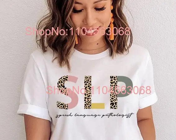 Speech Therapy T Shirt Slp Language Pathologist s Pathology SLPA long or short sleeves
Speech Therapy T Shirt Slp Language Pathologist s Pathology SLPA long or short sleeves