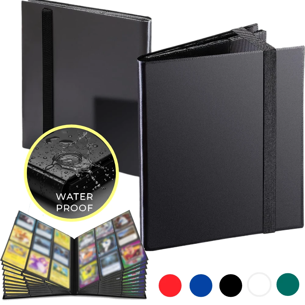 Trading Card Binder 9 Pocket Hold 360 Cards Binder Side-Loading Album Durable & Acid-Free Storage for Game Sports TCG Collection
Trading Card Binder 9 Pocket Hold 360 Cards Binder Side-Loading Album Durable & Acid-Free Storage for Game Sports TCG Collection