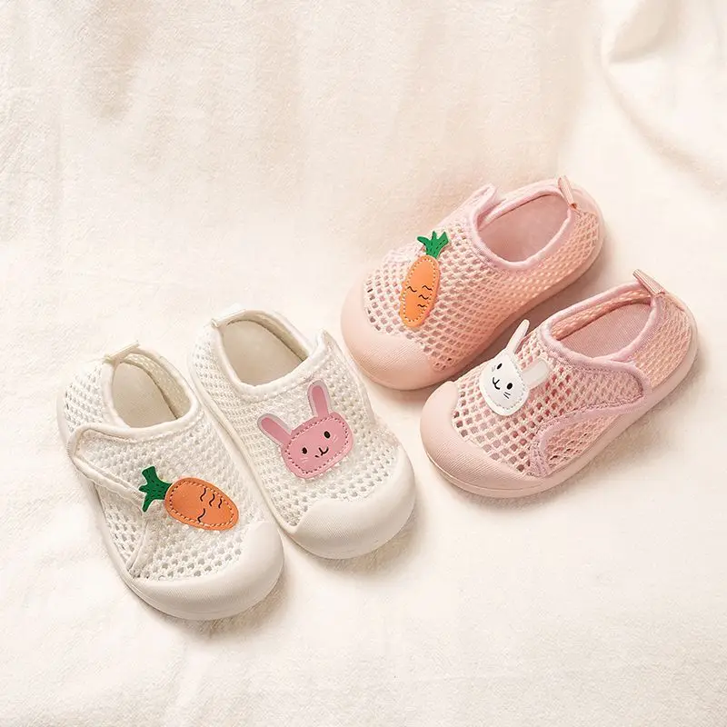 Kids Casual Shoes Cute Rabbit Baby Walking Shoes Toes Capped Non-slip 2025 New Girls Flat Shoes Mesh Breathable Anti-kicked
Kids Casual Shoes Cute Rabbit Baby Walking Shoes Toes Capped Non-slip 2025 New Girls Flat Shoes Mesh Breathable Anti-kicked