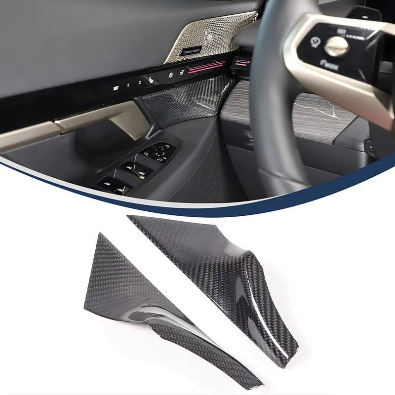 For BMW 5 Series i5 M60 G60 530 G68 530Li 2024 2025 Real Carbon Fiber Car Inner Front Door Handle Panel Cover Trim Accessories
For BMW 5 Series i5 M60 G60 530 G68 530Li 2024 2025 Real Carbon Fiber Car Inner Front Door Handle Panel Cover Trim Accessories